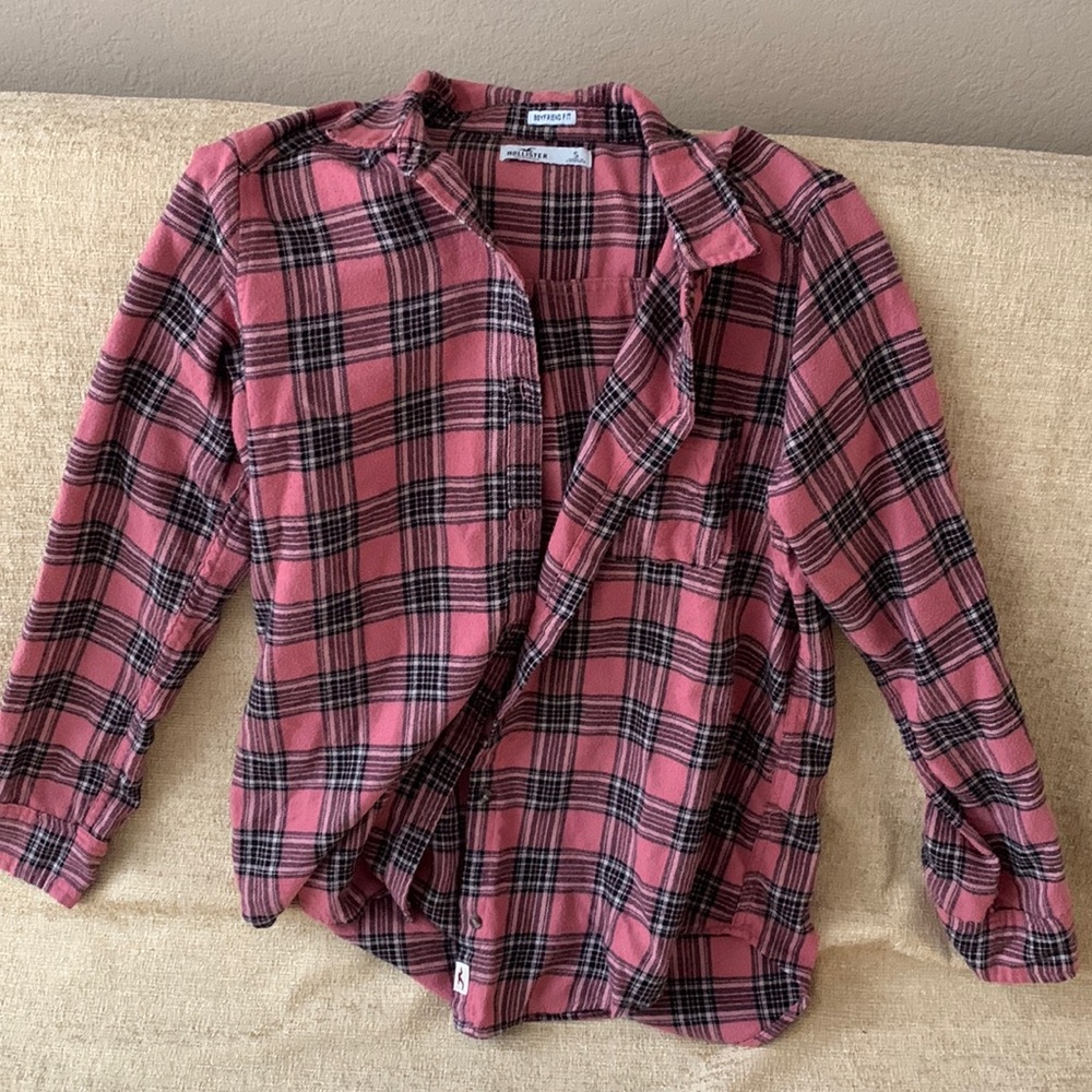 Hollister button down top